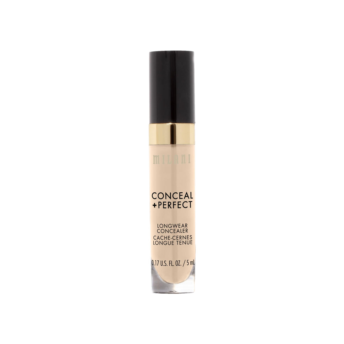 Milani concealer blended on skin demonstrating natural finish