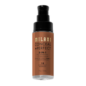 Milani creamy texture swatched on skin showing blendable coverage benefit