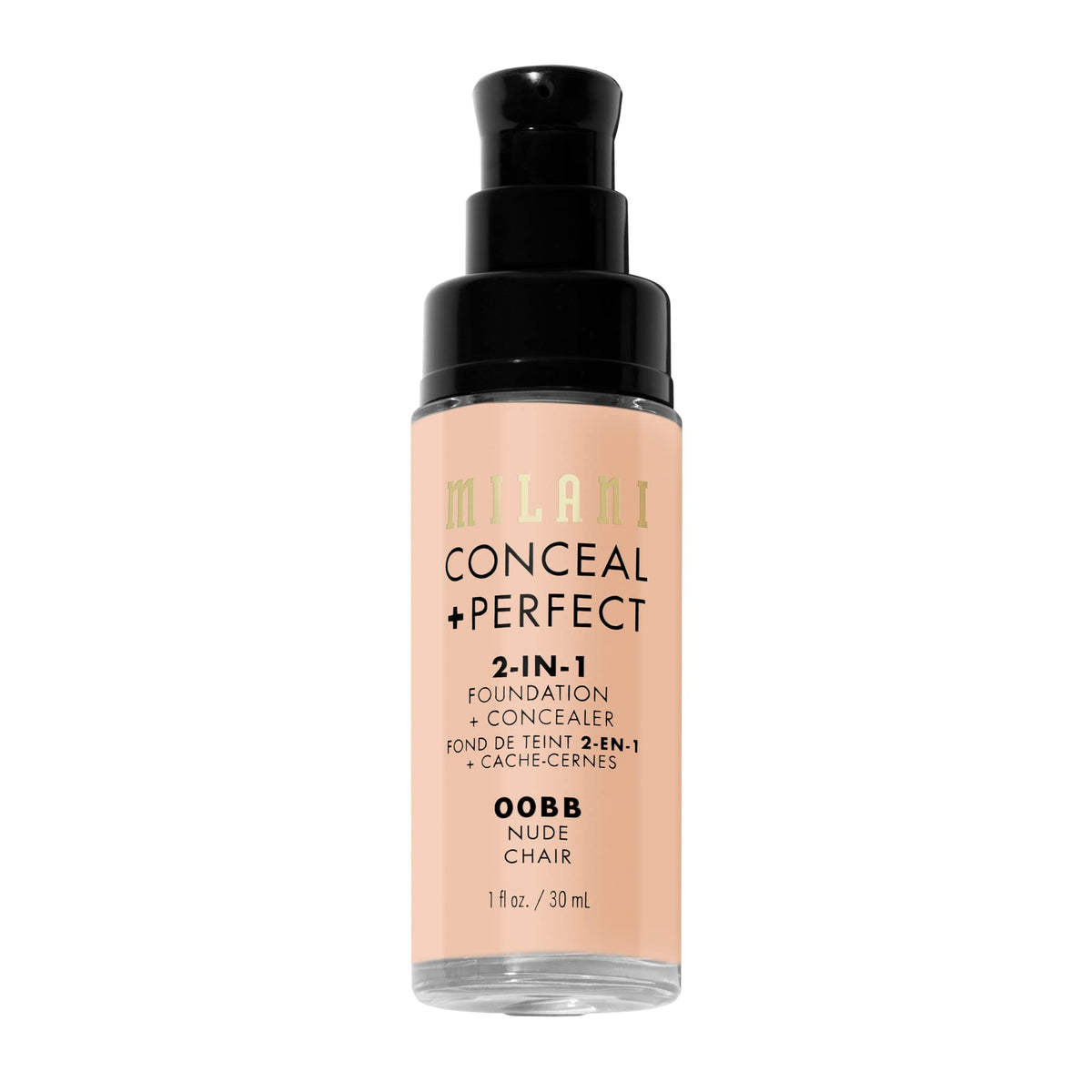 Milani creamy texture swipe on skin showing blendable coverage benefits