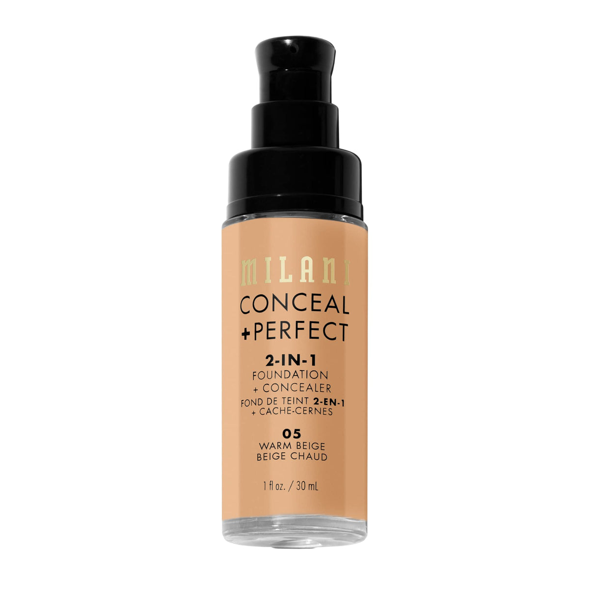 Milani texture swirl of foundation illustrating creamy blendability and coverage