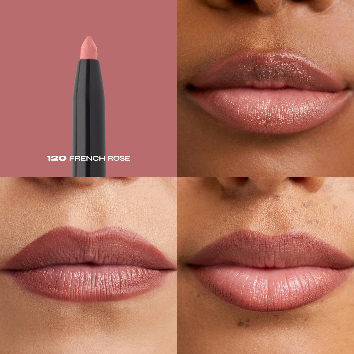 Milani close-up of tip highlighting creamy texture for precise application benefit