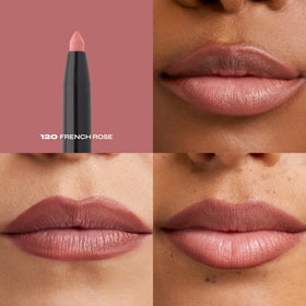 Milani close-up of tip highlighting creamy texture for precise application benefit
