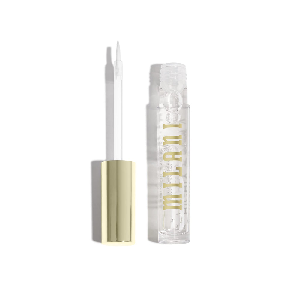 Milani front packaging showing serum tube and branding, highlights convenience