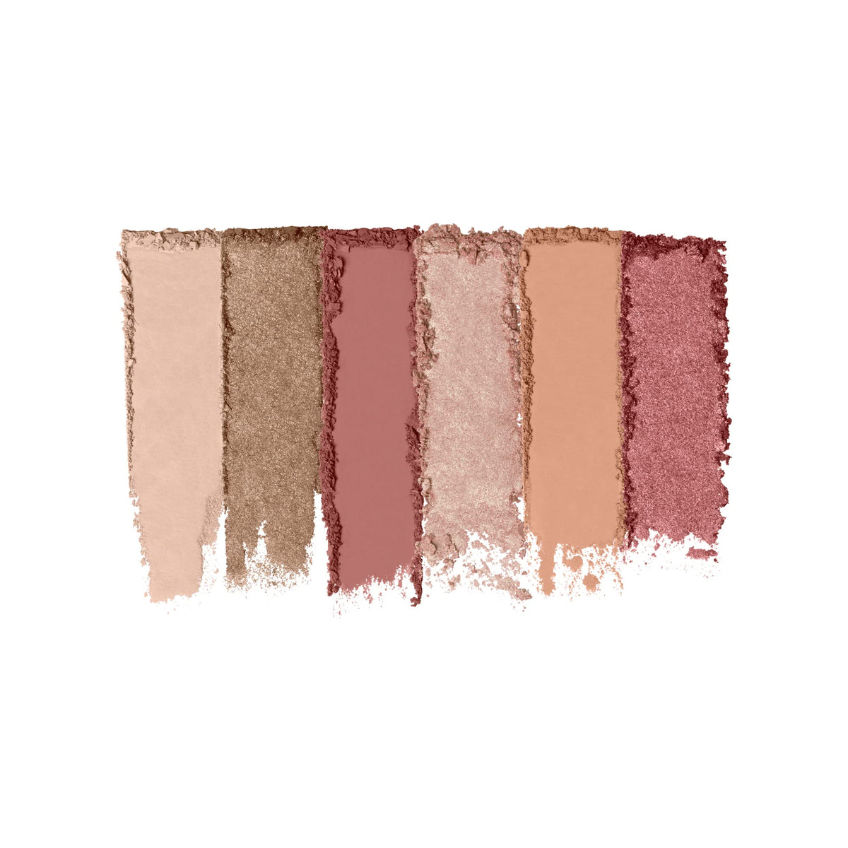 Milani palette next to coin illustrating compact size and handbag friendliness