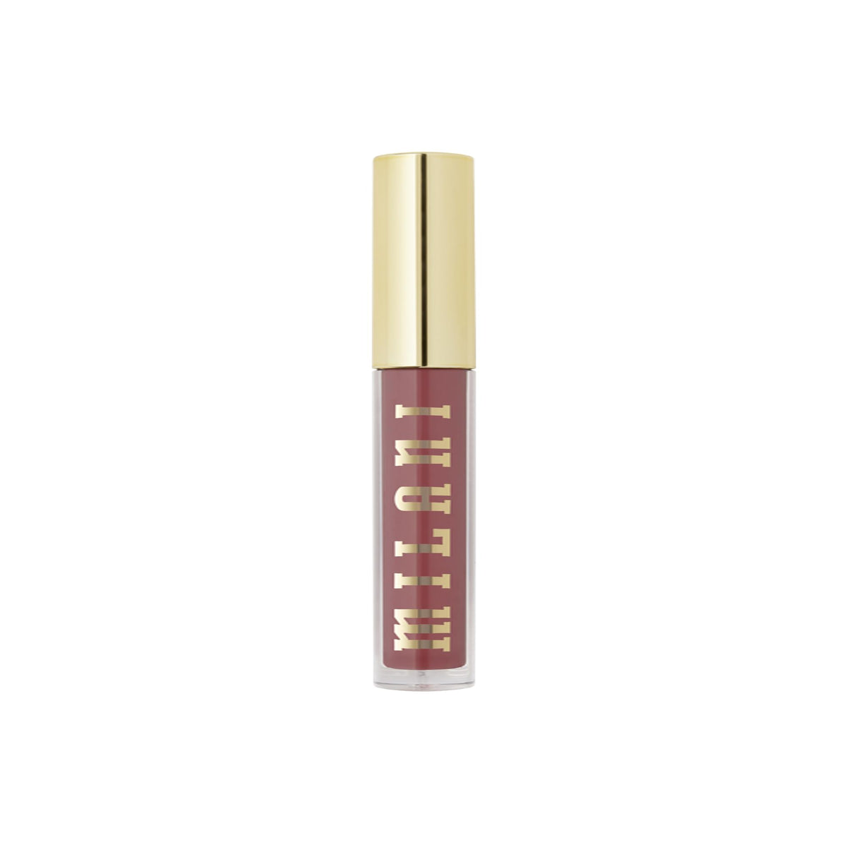 Milani still life with gloss among beauty items showing everyday use