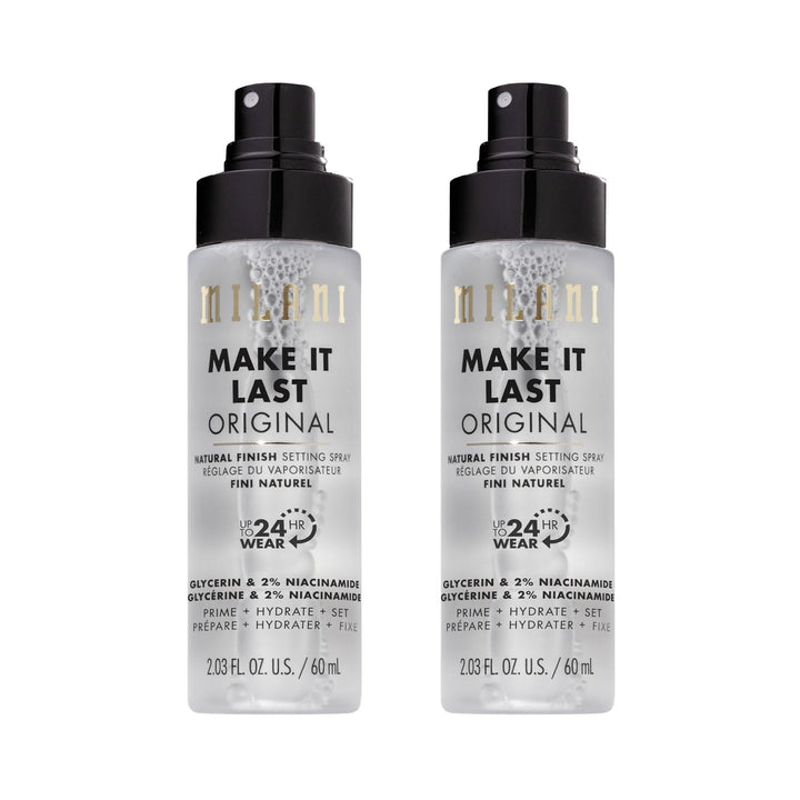 Milani Make It Last front packaging showing full bottle and branding for easy identification and benefits