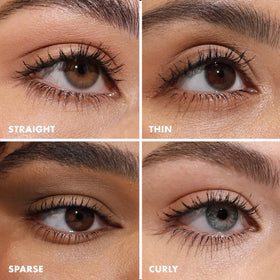 Milani mascara wand brush detail for precise application and separation