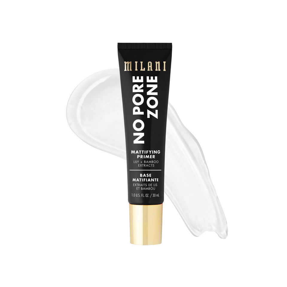 Milani No Pore Zone front packaging showing bottle and label, showcasing brand reliability