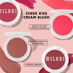 Milani swatch on skin displaying buildable color payoff and dewy look