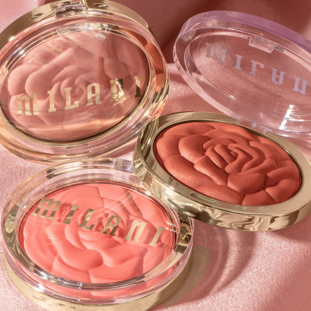 Milani product packaging back label showing ingredients and cruelty-free badge