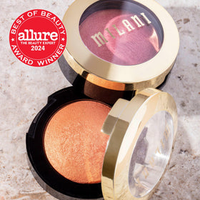Milani close-up of powder texture highlighting silky blendability and smooth finish
