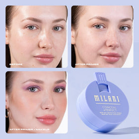Milani primer with botanical extracts to show antioxidant skin-calming benefits