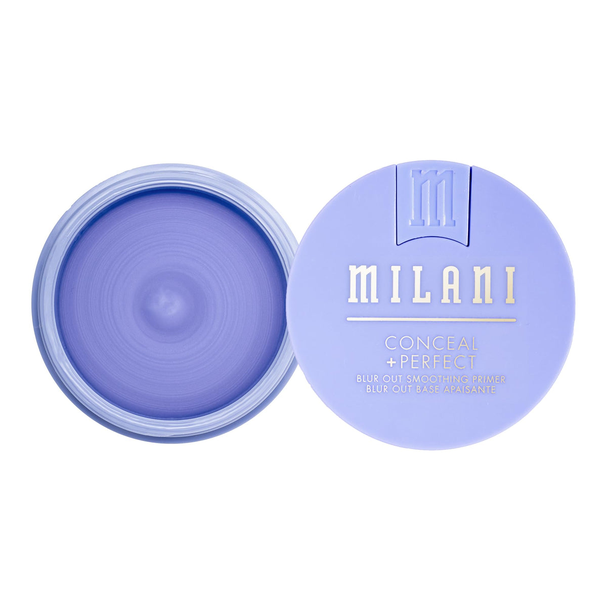 Milani primer before and after pores comparison for visible smoothing benefit