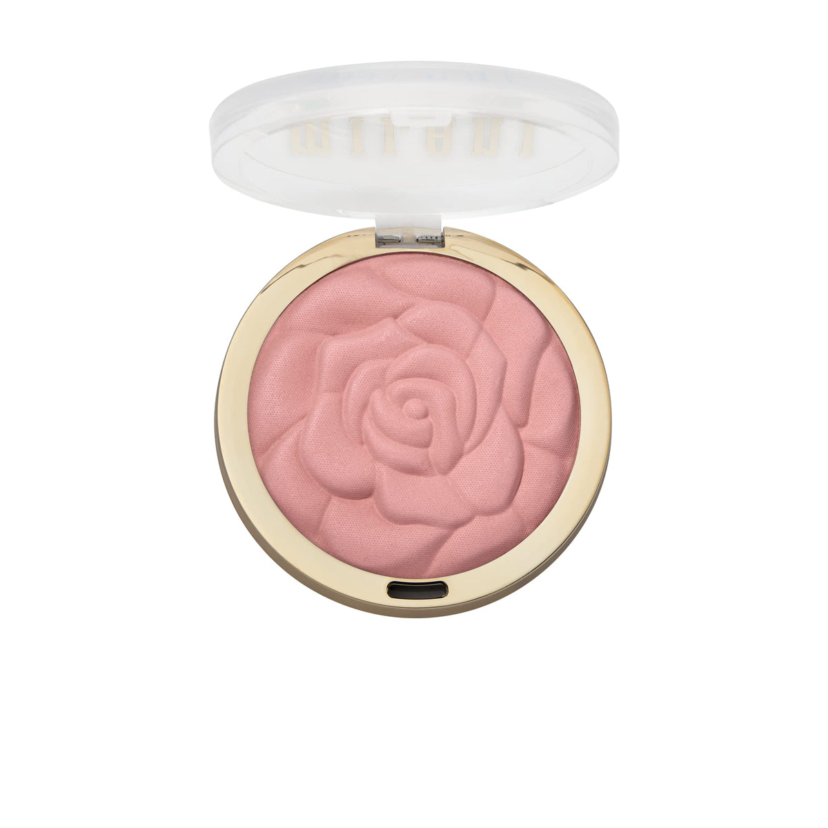 Milani application on cheek showing natural matte finish and lift