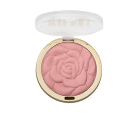 Milani application on cheek showing natural matte finish and lift