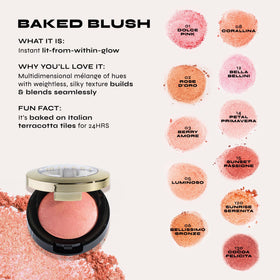 Milani mini brush included demonstrating quick touch-up convenience