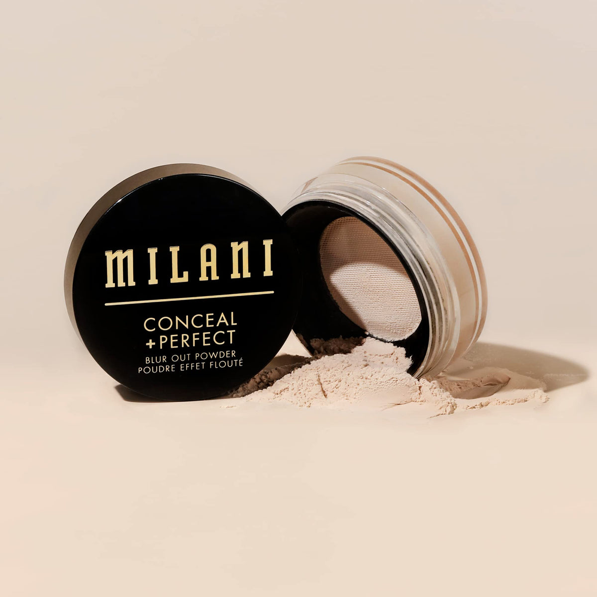 Milani held in hand scale comparison showing travel-friendly size advantage