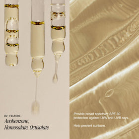 Milani bottle held in hand to show travel-friendly size and convenient portability