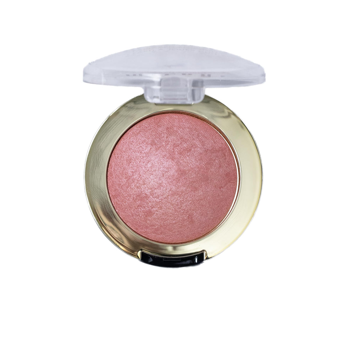 Milani Sparkling Rosé pan texture close-up showing baked finish for smooth, blendable application