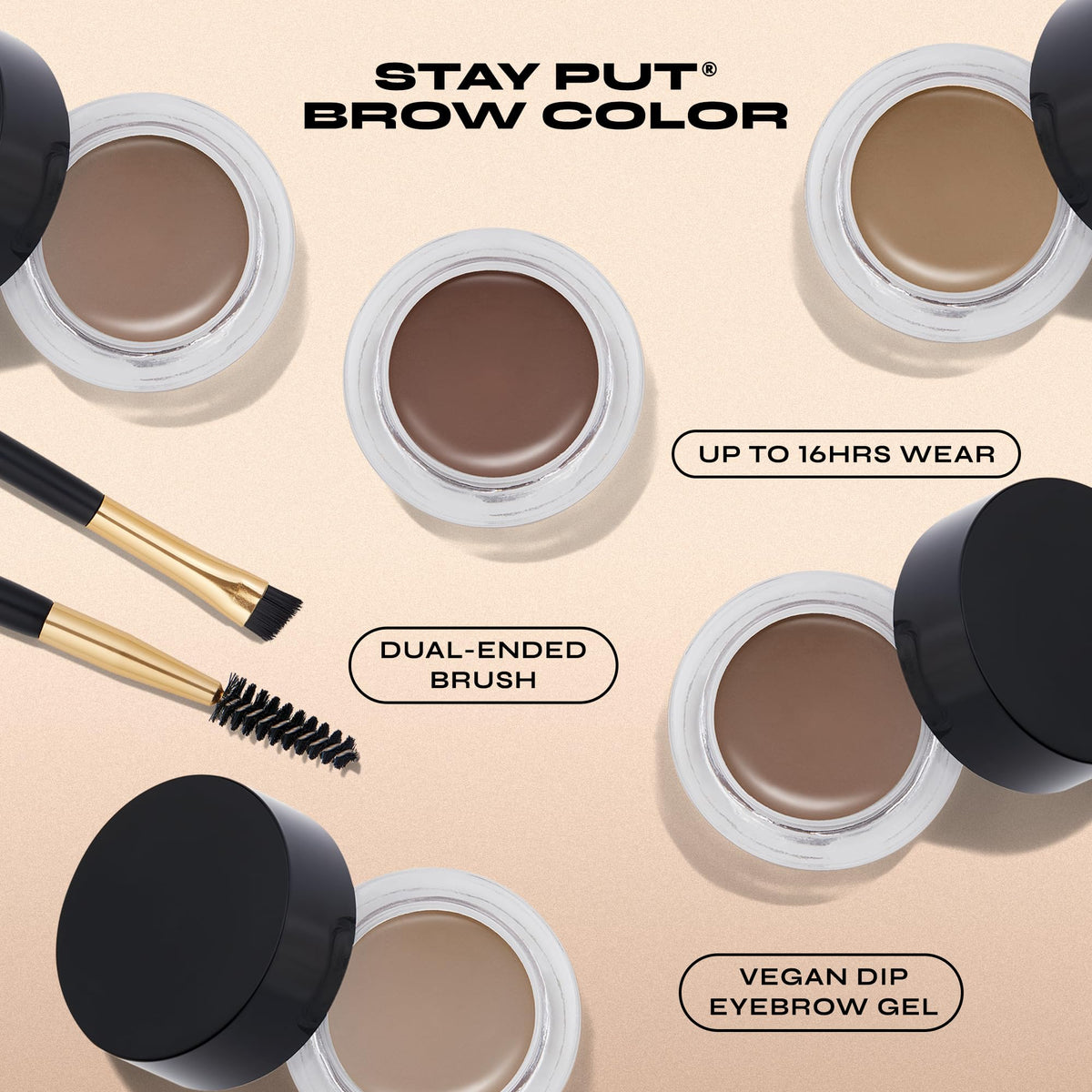 Milani cream texture swiped to show smooth application and blendability