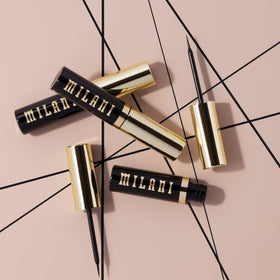 Milani Stay Put Infinite on vanity next to mirror for everyday routine and dependable wear