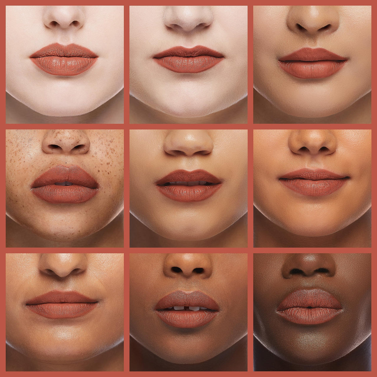 Milani arm swatches of Nude Entrance illustrating pigmentation and shade selection benefit