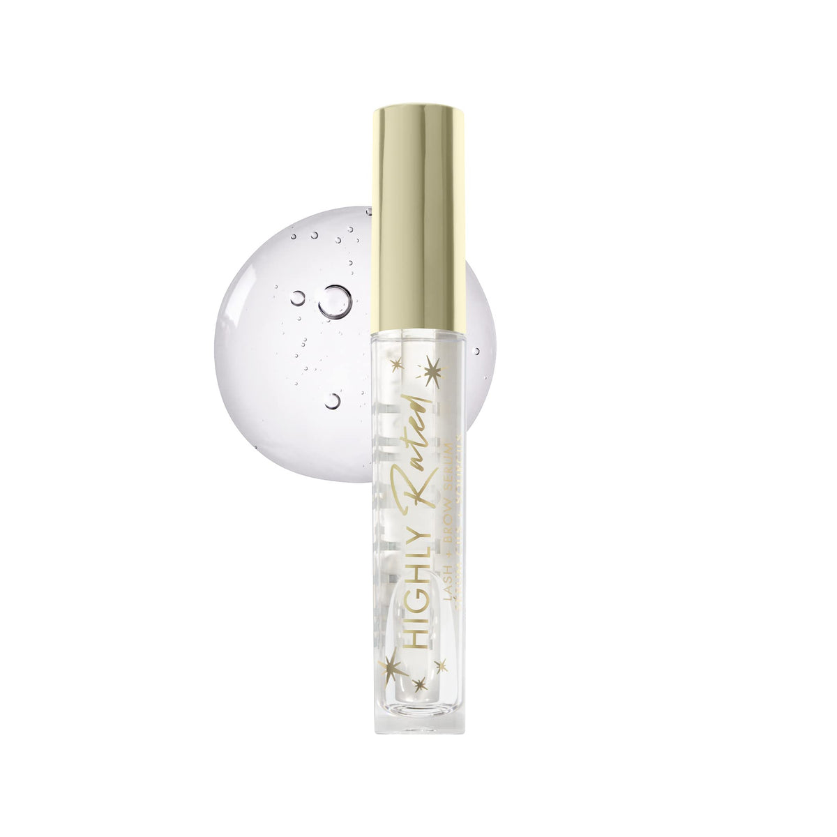 Milani tapered applicator brush close-up for precise lash and brow placement