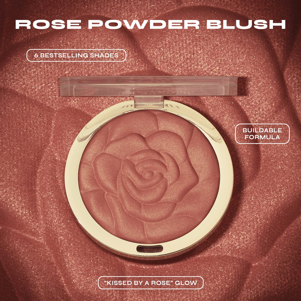 Milani label and ingredients panel for Tea Rose highlighting cruelty-free claim
