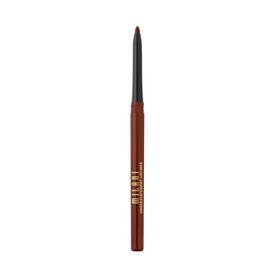 Milani lipliner next to a coin to show compact size and portable benefit
