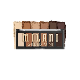 Milani palette front view showing compact case and branded packaging benefit portability
