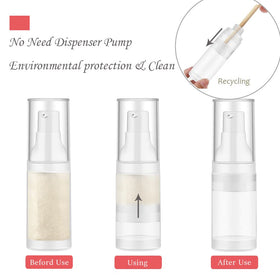 MILD EAST bottles in a travel pouch, organized storage for on-the-go use