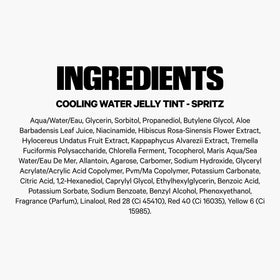 Milk Makeup cooling water jelly tint with aloe leaves and sea water to show hydrating ingredients