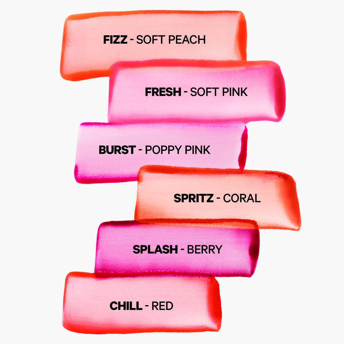Milk Makeup tint inside a bag showing travel-friendly size and convenience