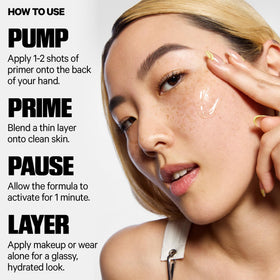 Milk Makeup product label close-up listing hyaluronic acid and niacinamide