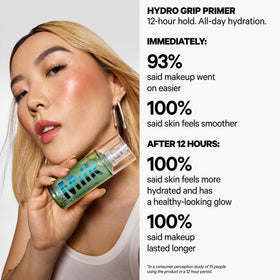 Milk Makeup gel texture close-up highlighting hydrating, lightweight consistency