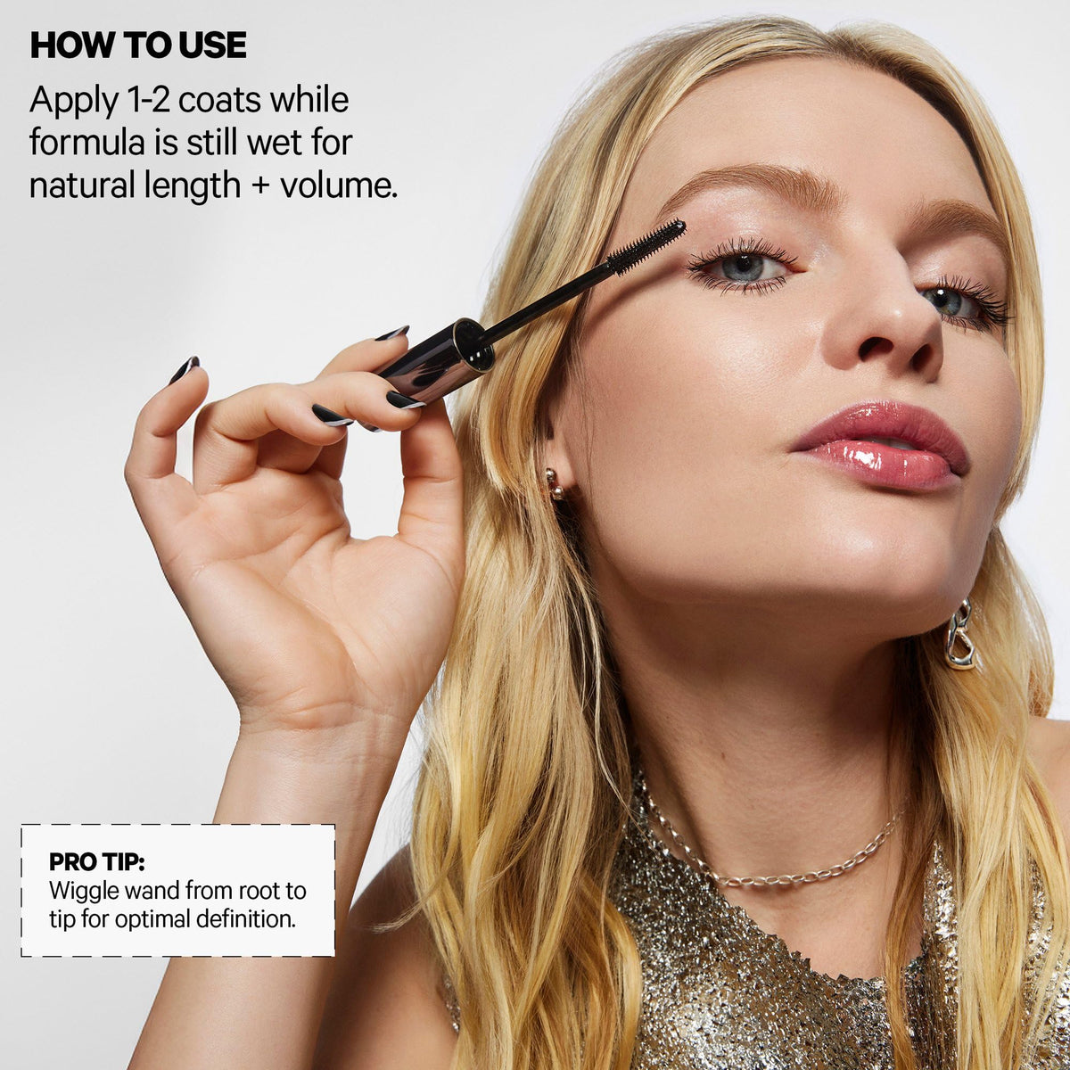 Milk Makeup removal demo with warm water showing gentle tubing removal benefit