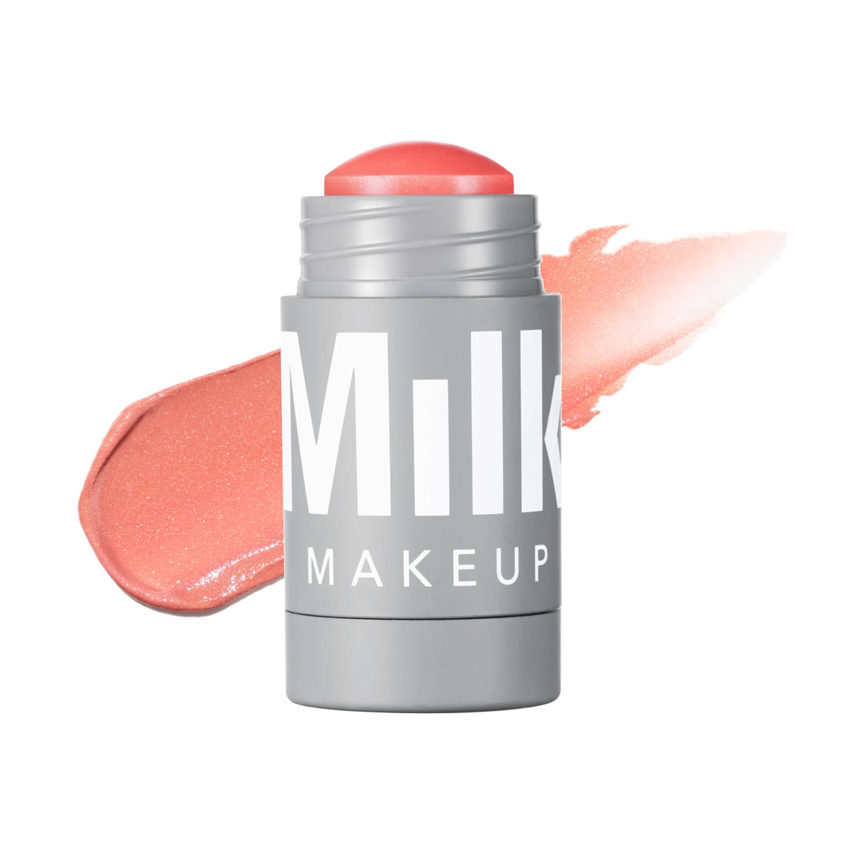 Milk Makeup lip + cheek stick front packaging shows compact design and easy portability