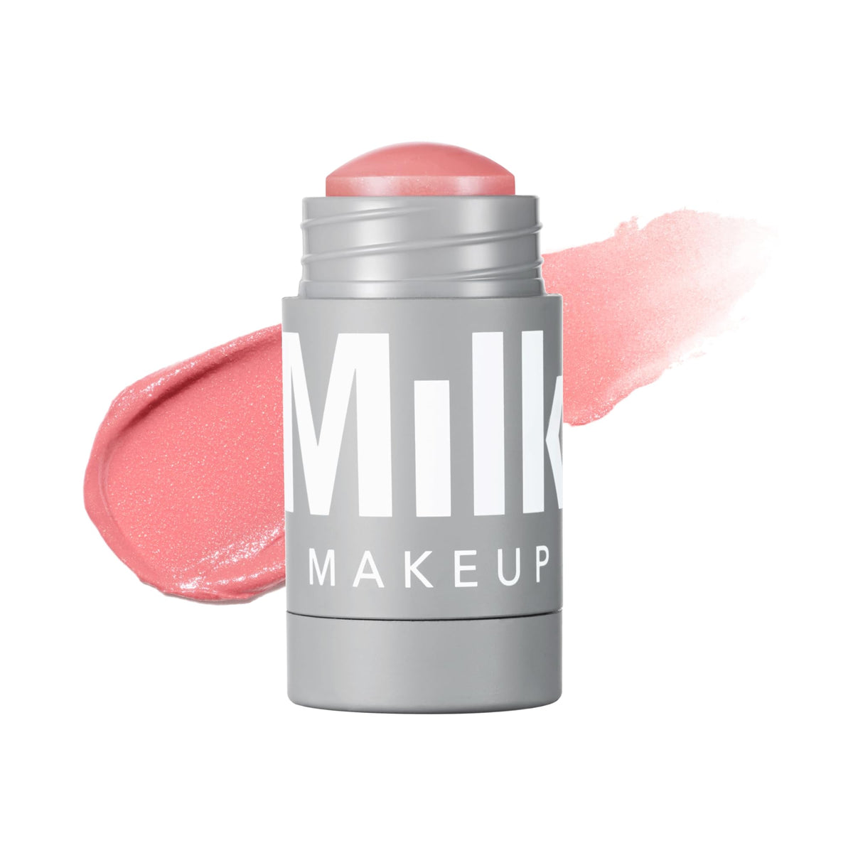 Milk Makeup front packaging of Lip + Cheek Stick Dash showing compact design and shade