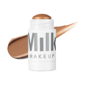 Milk Makeup matte bronzer front stick showing shade and compact design for travel