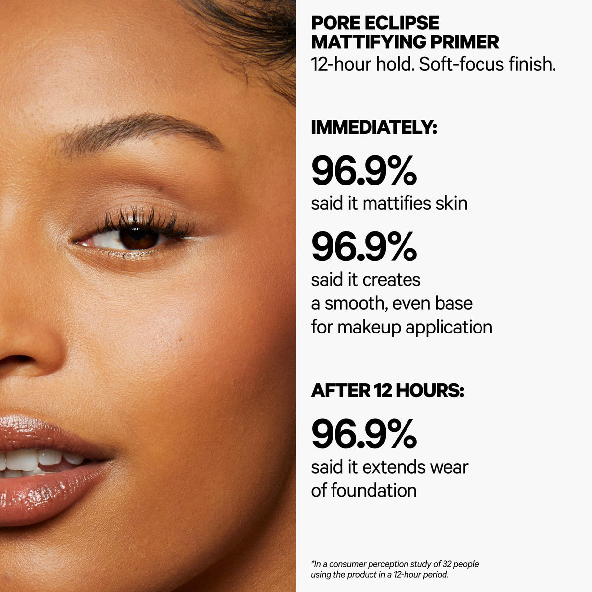 Milk Makeup cream texture close-up highlighting blurring microspheres benefit