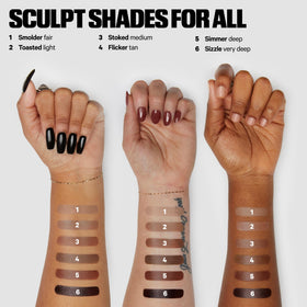 Milk Makeup Sculpt Stick used for nose contour showcasing precision and shadow effect