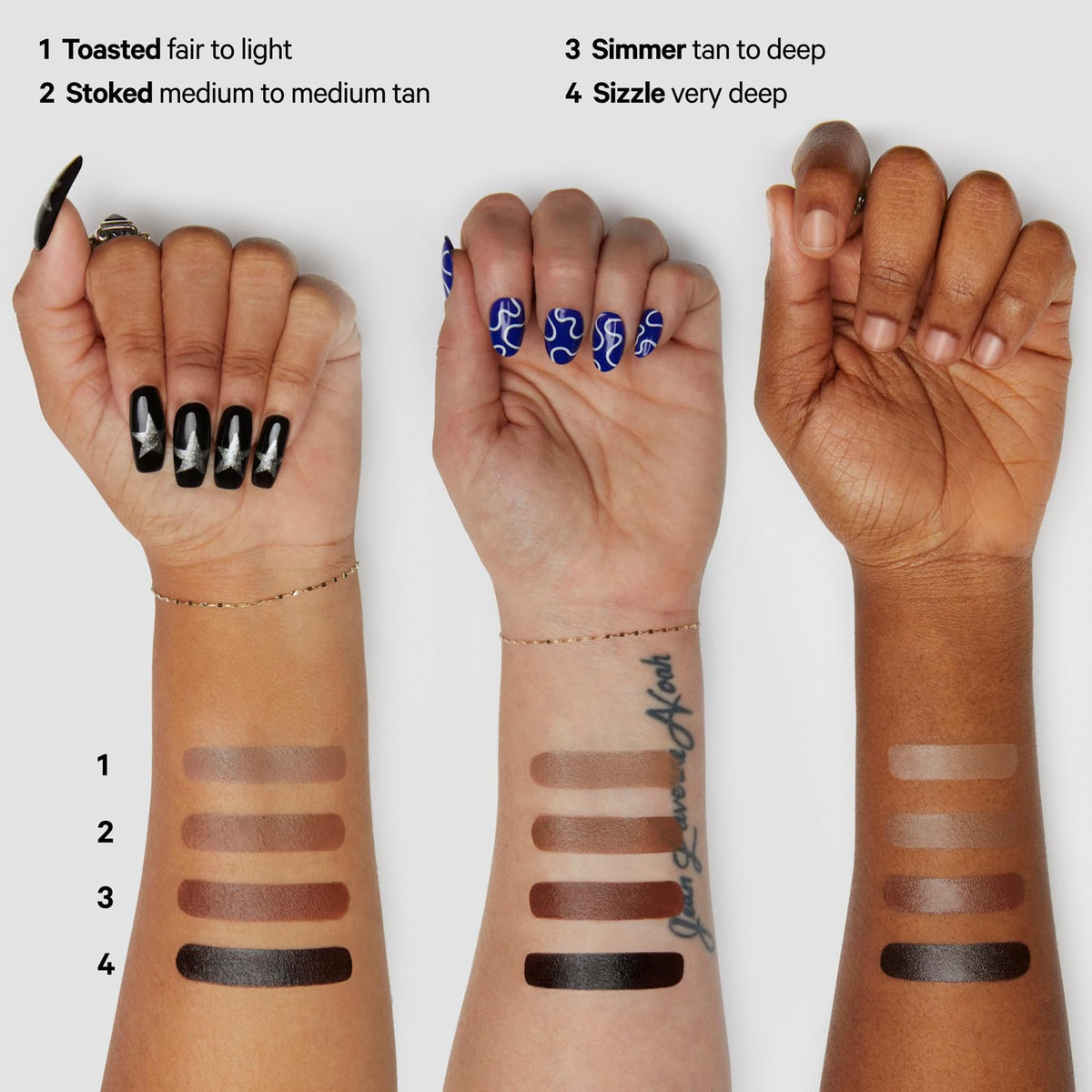 Milk Makeup Sculpt Stick used along nose showing subtle shaping benefit