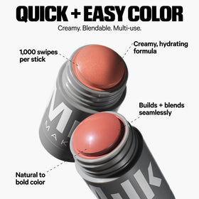 Milk Makeup close-up of creamy stick texture highlighting mango butter glide