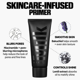 Tube label detail of Milk Makeup emphasizing clean, vegan formula benefit