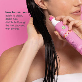 milk_shake before and after hair comparison showing smoother finish