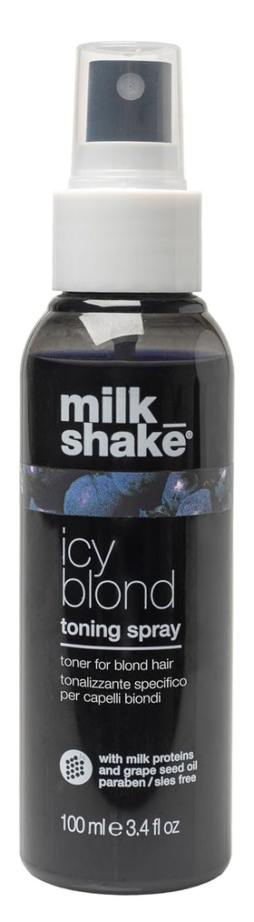 milk_shake front packaging showing spray bottle and branding, showcases product clarity