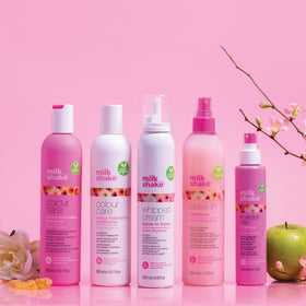 milk_shake before and after detangling comparison for smoother hair