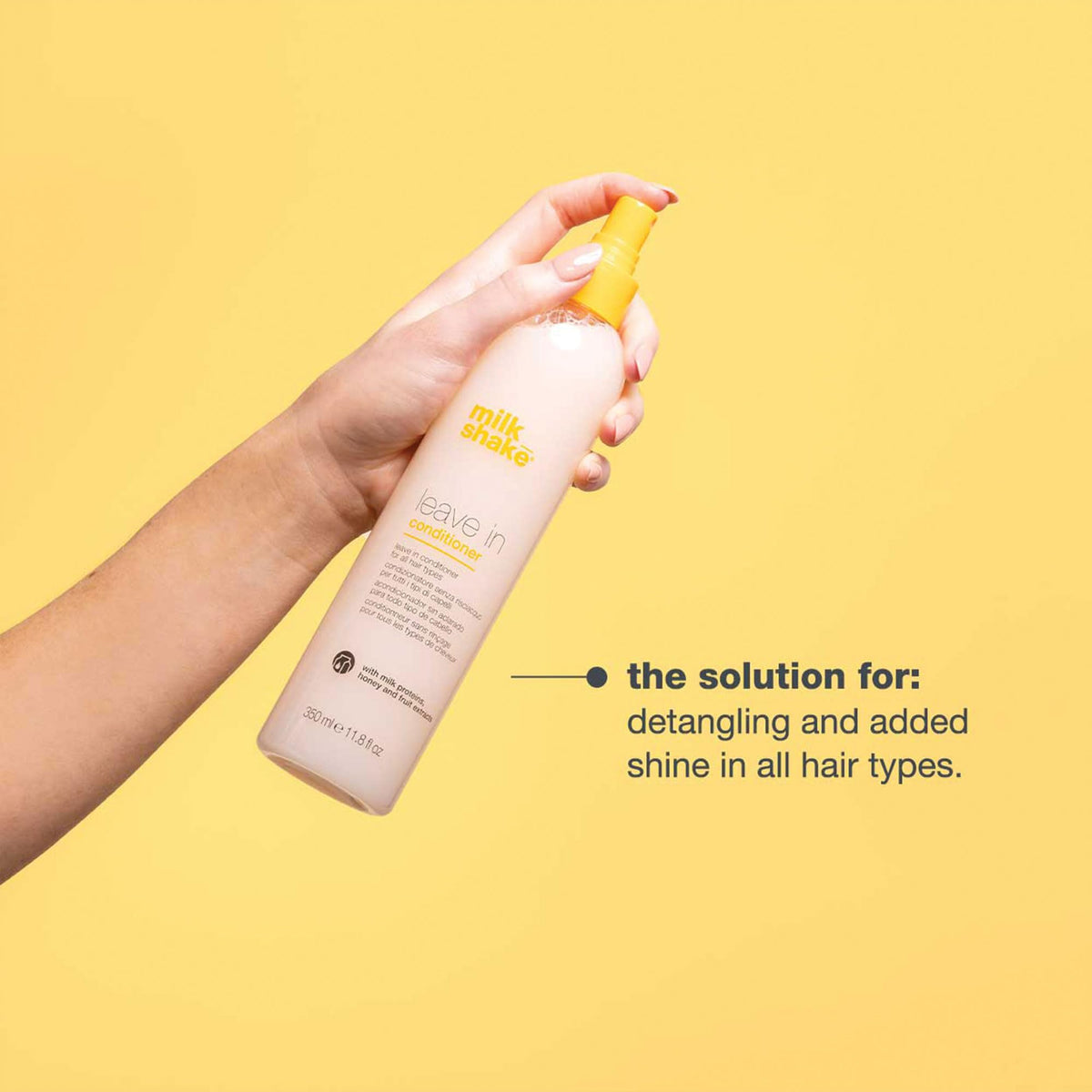 milk_shake bottle in hand for size comparison and travel convenience