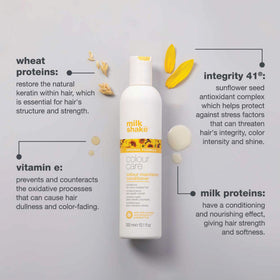 milk_shake creamy texture closeup, shows lightweight hydration for soft hair