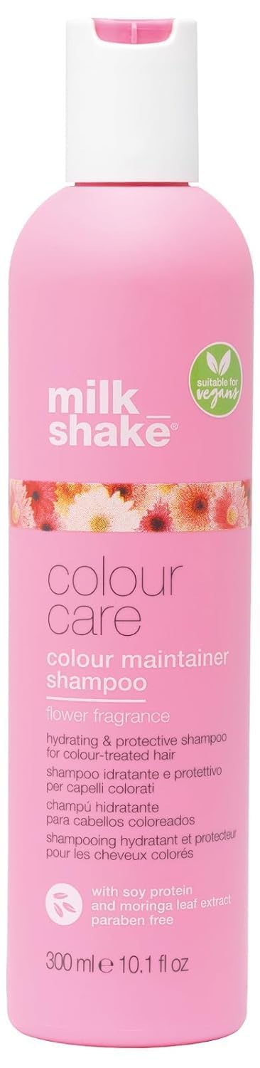 milk_shake front packaging showing bottle and label for color protection benefit
